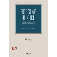 Sekin Yaynevi Borlar Hukuku (Genel Hkmler) Ouz Sadk Aydos