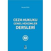 Adalet Yaynlar CEZA HUKUKU GENEL HKMLER DERSLER Mustafa zen