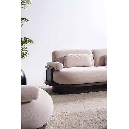 Anka Beyaz Ceviz  Koltuk Tak�m�