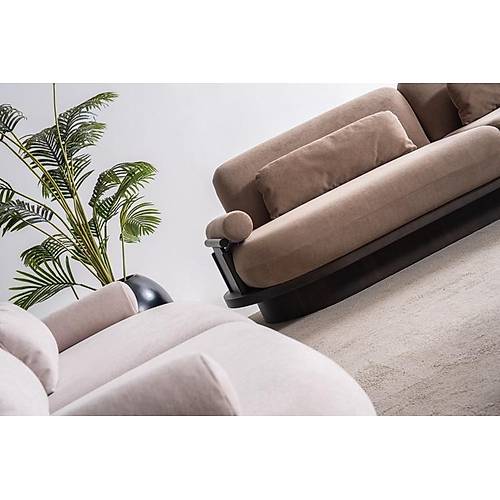 Anka Beyaz Ceviz  Koltuk Tak�m�