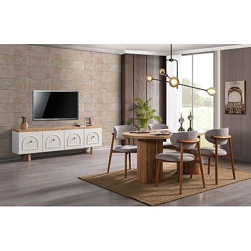 Gold Yemek Odas Takm