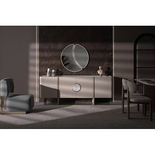 Lusso Mermer Yemek Odas Takm