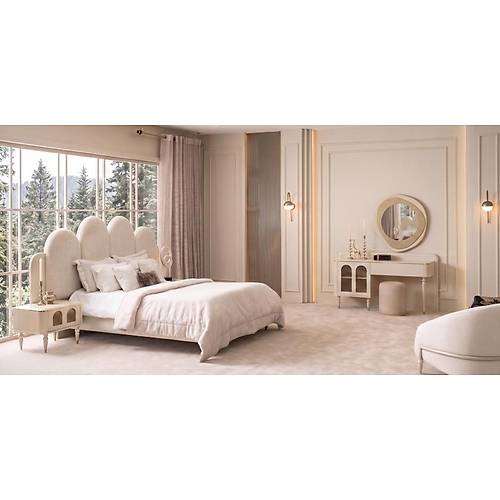 Granada Krem Yatak Odas� Tak�m�