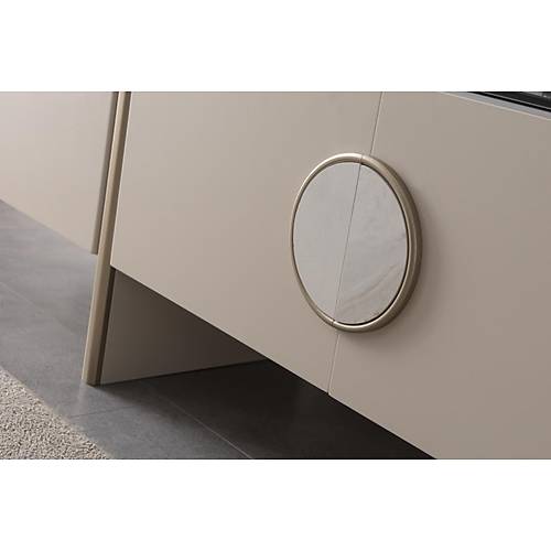 Lusso Mermer Yemek Odas Takm