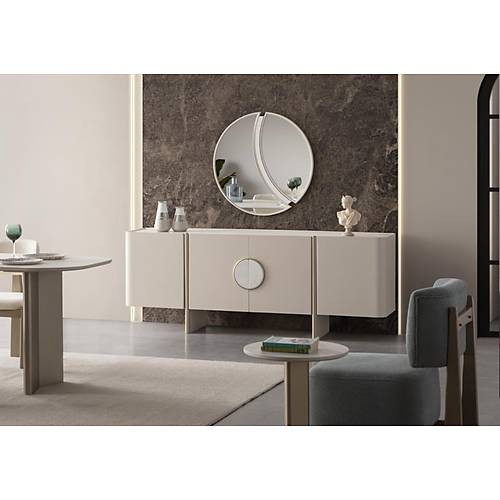 Lusso Mermer Yemek Odas Takm