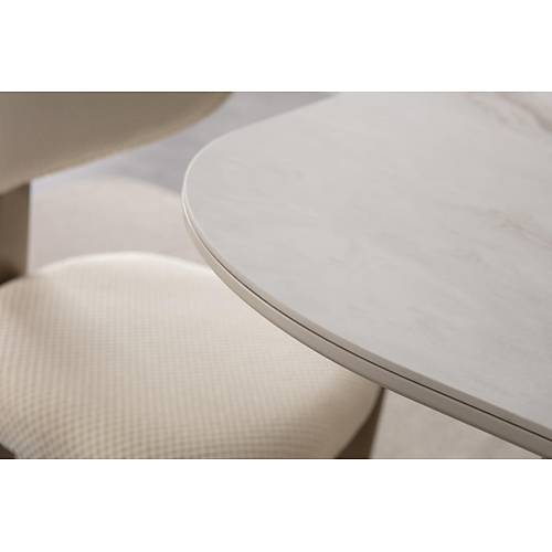 Lusso Mermer Yemek Odas Takm