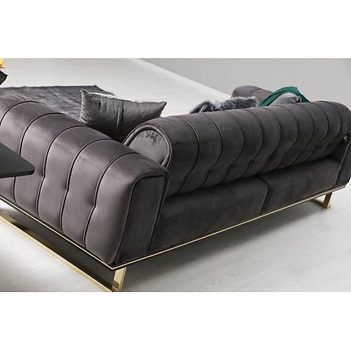 Lizbon Gold Koltuk Takm