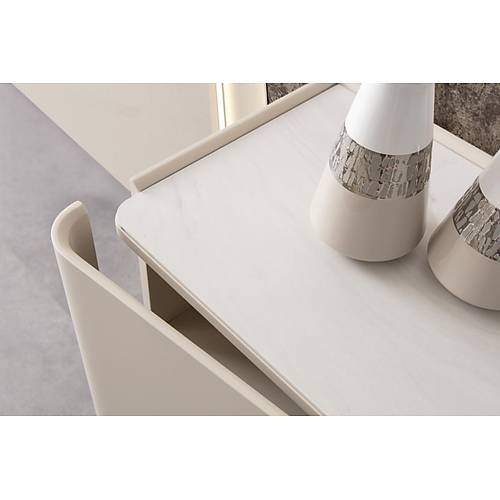 Lusso Mermer Yemek Odas Takm