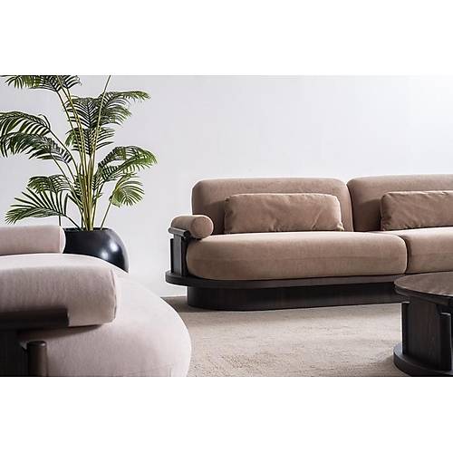 Anka Beyaz Ceviz  Koltuk Tak�m�