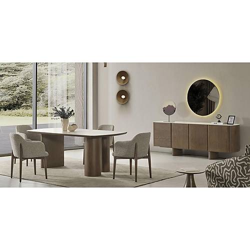 Tesla Yemek Odas� Tak�m�