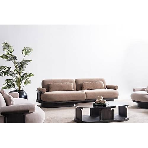 Anka Beyaz Ceviz  Koltuk Tak�m�