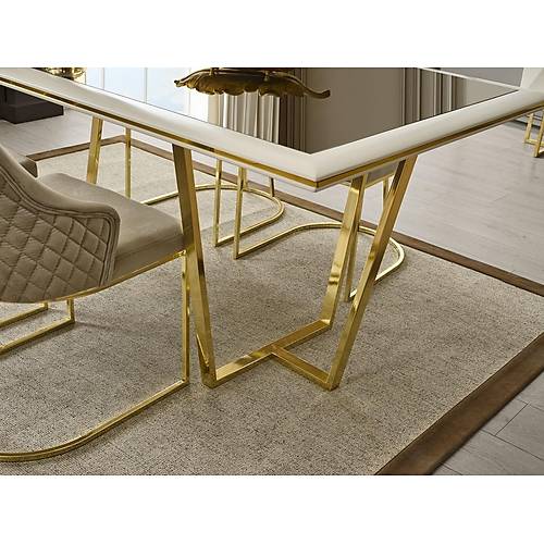Gold Yemek Odas Takm