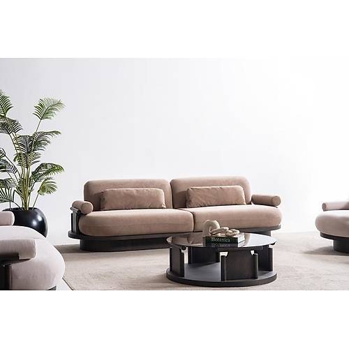 Anka Beyaz Ceviz  Koltuk Tak�m�