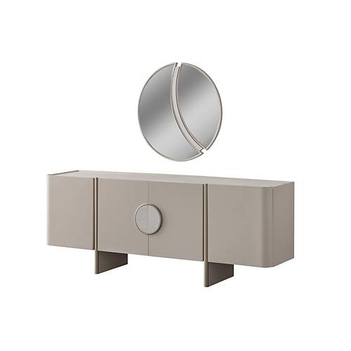 Lusso Mermer Yemek Odas Takm