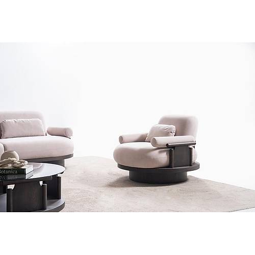 Anka Beyaz Ceviz  Koltuk Tak�m�