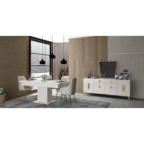 Hermes Yemek Odas� Tak�m� (Sandalyesiz)