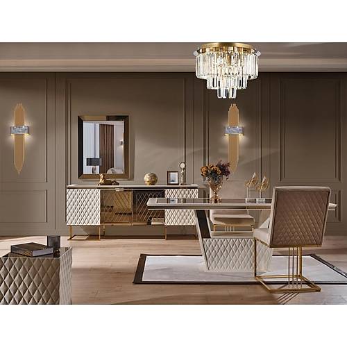 Metallica Luxury Yemek Odas Takm