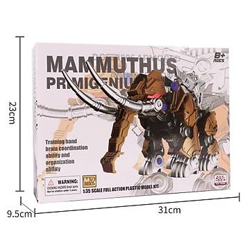 Pilli Mekanik Yryen Sk Tak Dinozor Mammuthus