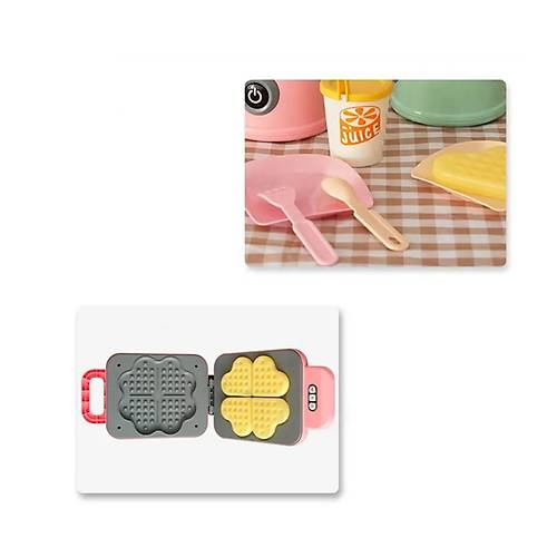 Renk Deitiren Waffle Makinas Ikl ve Sesli