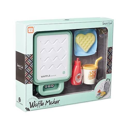 Renk Deitiren Waffle Makinas Ikl ve Sesli