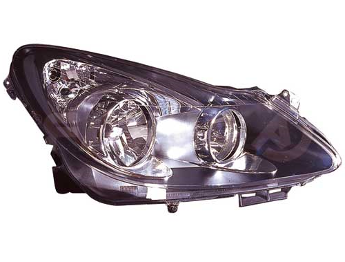 CORSA D 2007 - 2011 FAR LAMBASI FÜME SAĞ  (DEPO)