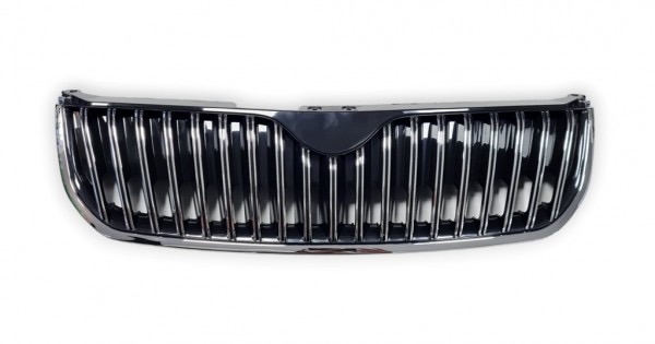 SKODA SUPER B 2008-2013 ÖN PANJUR NİKELAJLI TAKIM FULL KROMLU TİP