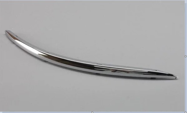 VOLKSWAGEN JETTA- 5- 06/09 ÖN TAMPON SİS IZGARA ÜST KROM ÇITASI SAĞ TARAF