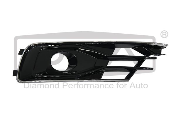 AUDİ A6 2015-2018 ÖN TAMPON IZGARASI SİSSİZ TİP SAĞ TARAF (Ortası Delikli)