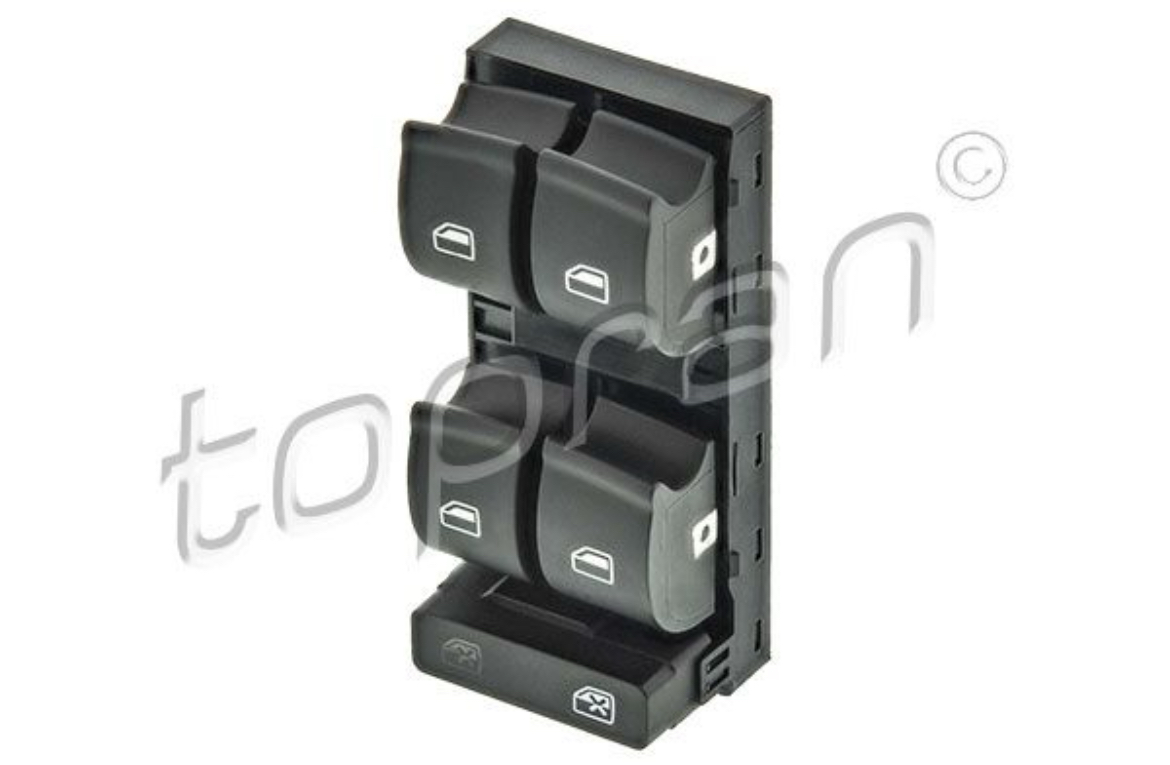 AUDİ A4 2005-2008 4 LÜ CAM ACMA  ANAHTARI TOPRAN MARKA