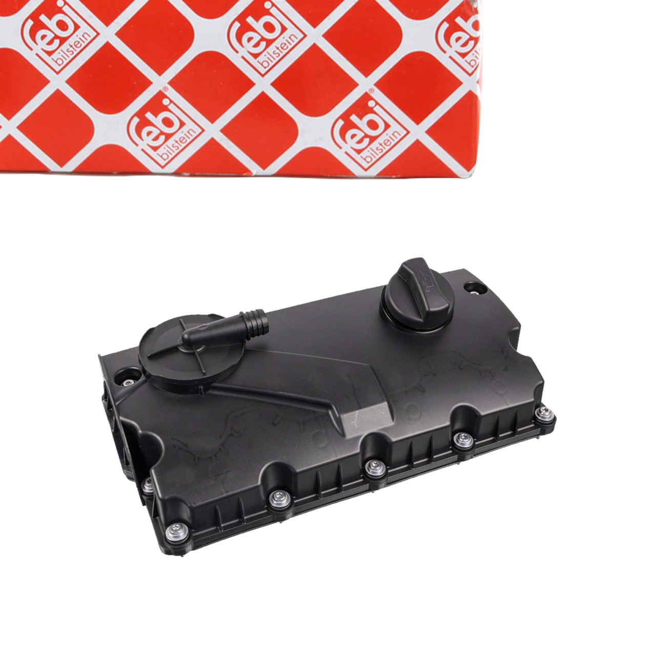 VOLKSWAGEN CADDY 2004-2009 JETTA 2005-2009 KÜLBÜTÖR KAPAK + YAĞ KAPAĞI + CİVATASI TAKIM KOMPLE 1,9TDİ MOTORLAR BJB BLS BDJ BST MOTORLAR FEBİ - SWAG MARKA