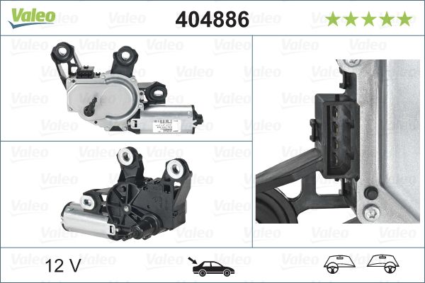 SEAT LEON - TOLEDO - GOLF4 - BORA 1998-2008 ARKA SİLECEK MOTORUORJİNAL VALEO MARKA