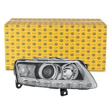 AUDİ A6 2009-2011 ÖN SAĞ FAR LED Lİ VE XENON TİP ORJİNAL HELLA MARKA