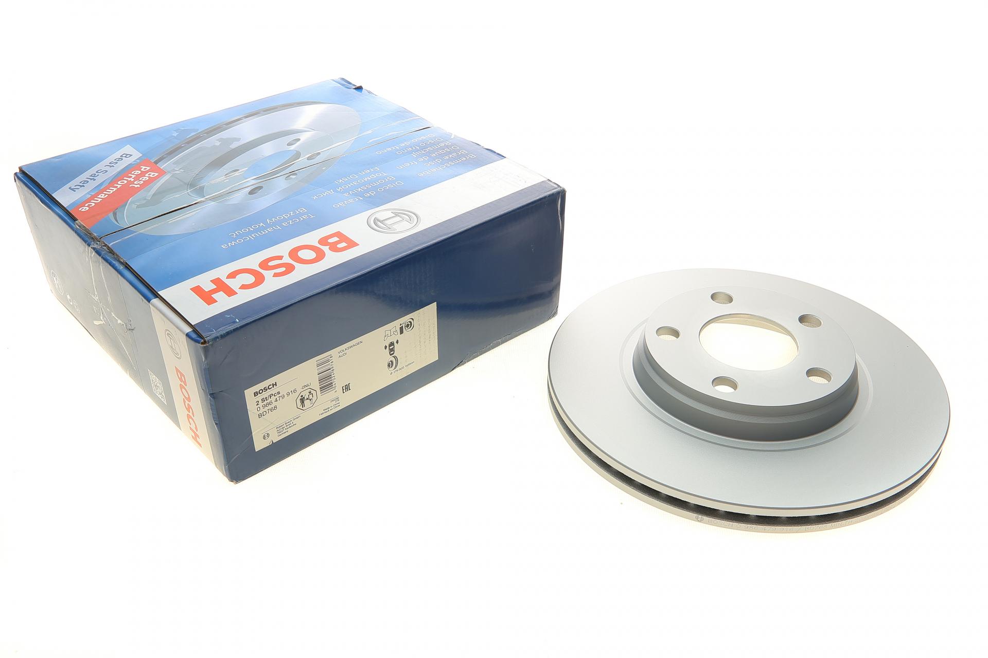 VOLKSWAGEN PASSAT B5 1997-2000 ÖN FREN DİSKİ TAKIM 1,8T MOTORLAR BOSCH MARKA (280x22  5x112)