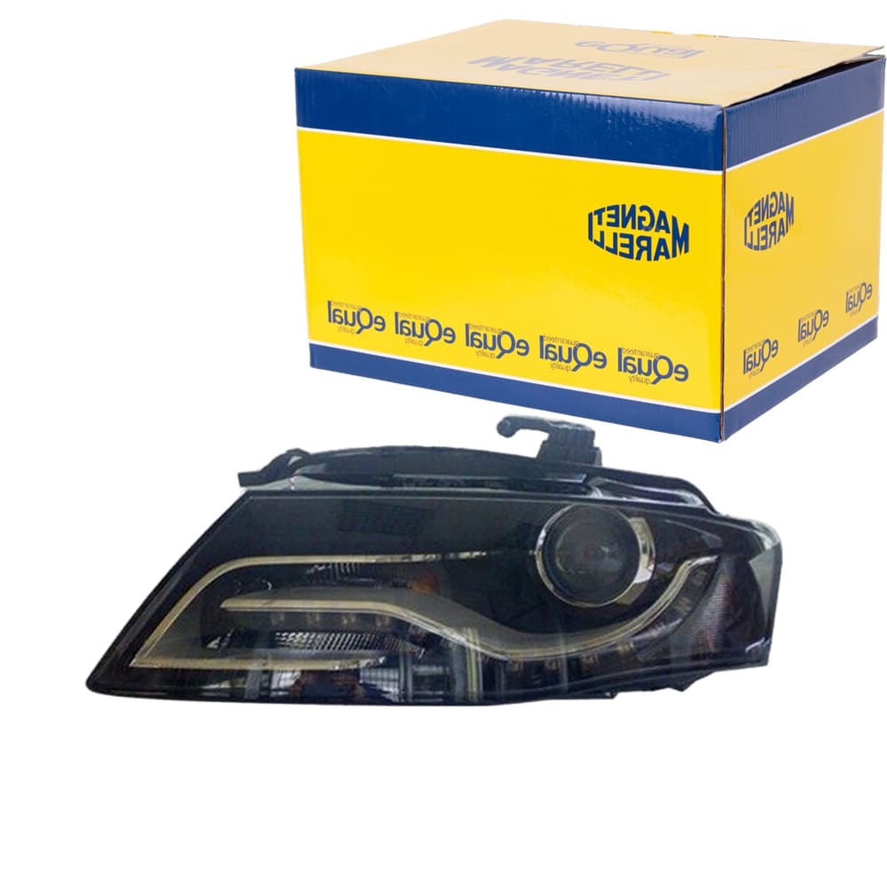 AUDİ A4 2008-2012 ÖN SOL FAR XENON LED Lİ TİP ORJİNAL M.MARELLİ MARKA
