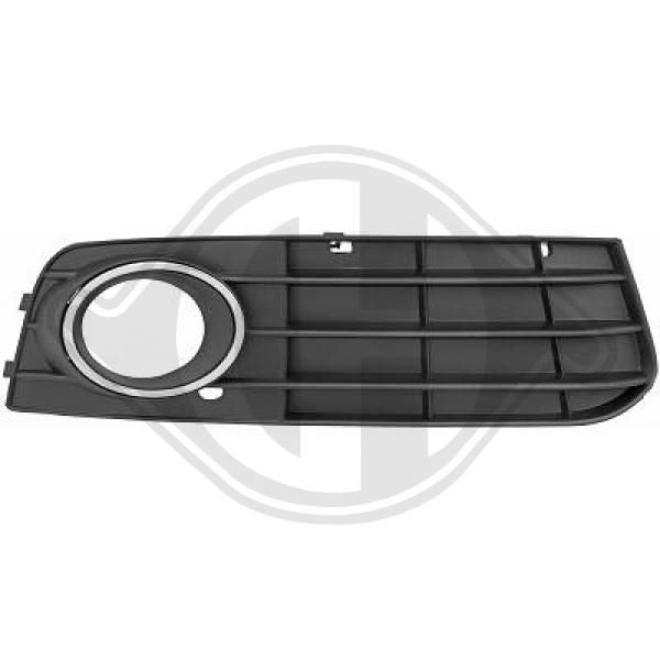 AUDİ A4 2008-2012 ÖN TAMPON SİS FAR IZGARASI SİSLİ VE KROMLU TİP SOL TARAF