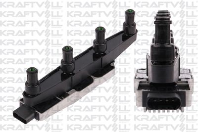 SKODA FABİA 2000-2003 ATEŞLEME BOBİNİ 1,4 AME-AQW-ARV-AZF-AZE-ATY-AQV-ATZ MOTORLAR KRAFTVOLL MARKA