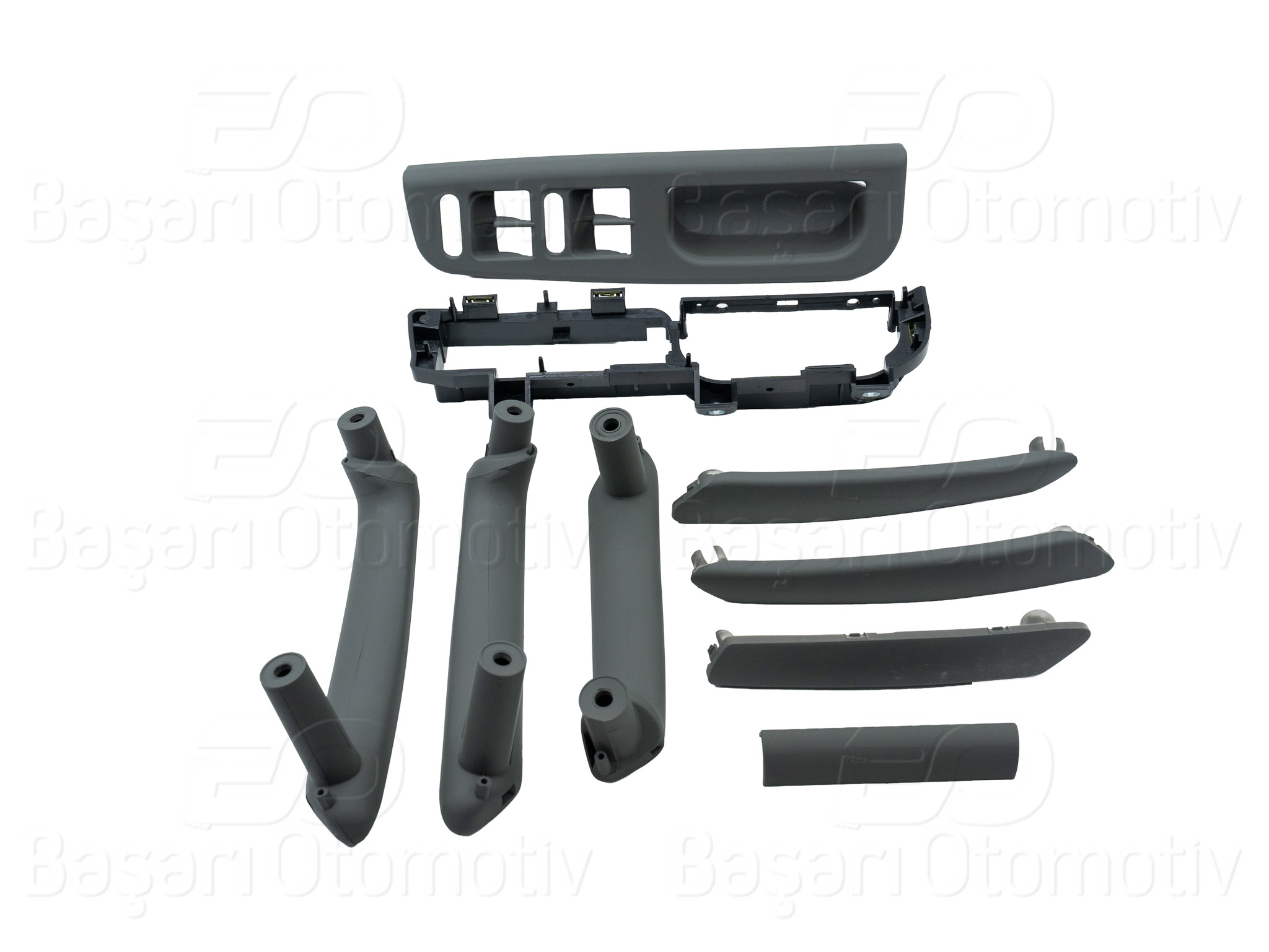VOLSKWAGEN PASSAT 1998-2005 KAPI İÇ TUTAMAK SETİ KOMPLE GRİ RENK 9 PARÇA
