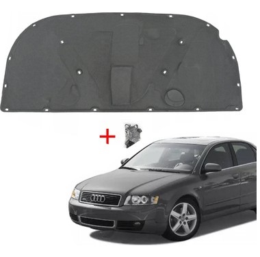 AUDİ A4 2001-2004 ÖN MOTOR KAPUT İZOLASYONU KLİPSLERİ İLE BİR