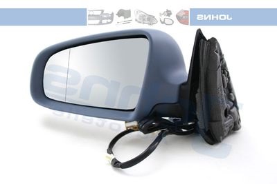 AUDİ A4 2005-2007 SAĞ AYNA KOMPLE ELEKTRİKLİ ISITMALI ASTARLI TİP SOL TARAF