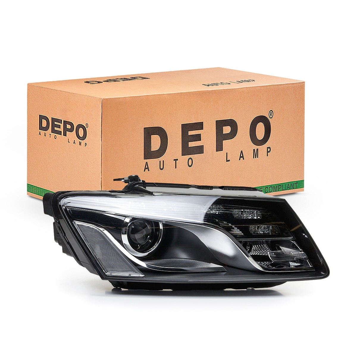AUDİ Q5 2008-2012 SAĞ FAR XENON LEDLİ TİP DEPO MARKA