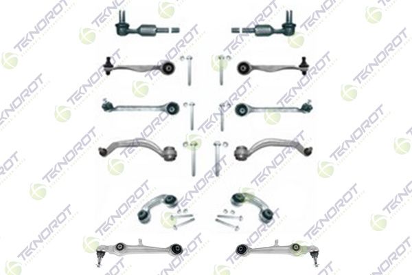AUDİ A4 2001-2008 ÖN SALINCAK SETİ KOMPLE 12 PARÇA TEKNOROT MARKA