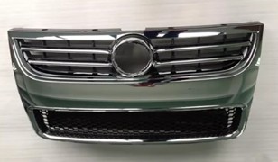 VOLKSWAGEN TOUAREG 2007-2010 ÖN PANJUR PARLAK KROM CERCEVE SATEN SIYAH