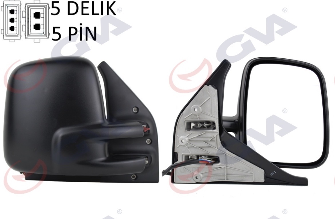 TRANSPORTER T4 1996-2003 SAĞ AYNA KOMPLE MANUEL TİP