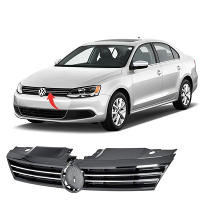 VOLKSWAGEN  JETTA 2010-2014 ÖN PANJUR NİKELAJLI  (Armasız)