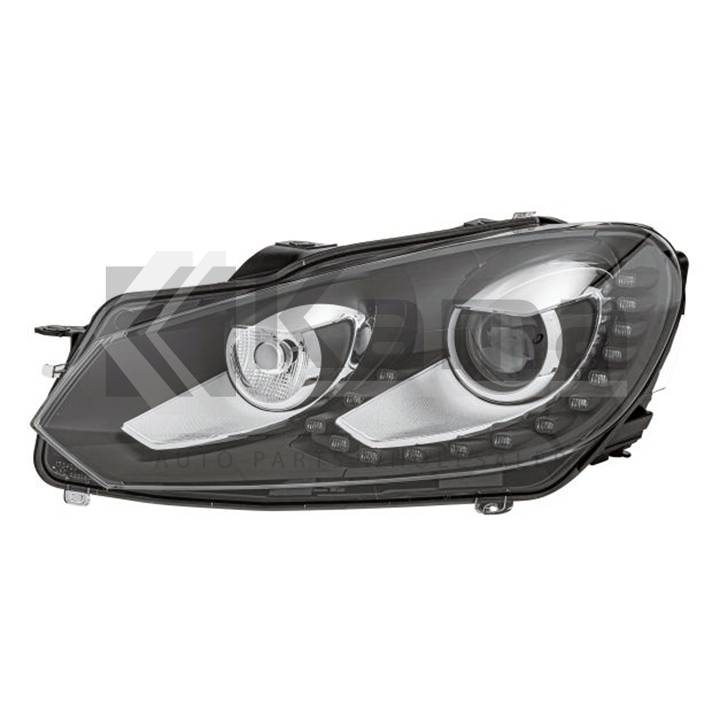 VOLKSWAGEN GOLF 6 2010-2012 FAR LAMBASI SOL XENON VE LEDLİ TİP WİSCO MARKA