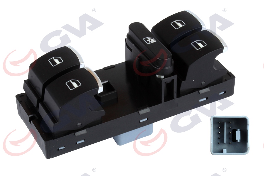 VOLKSWAGEN PASSAT 2005-2009 CAM ACMA DÜĞMESİ SOL DÖRTLÜ CROMLU NİKELAJ