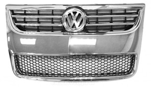 VOLKSWAGEN TOUAREG 2007-2010 ÖN PANJUR MAT KROM CERCEVE SATEN SIYAH