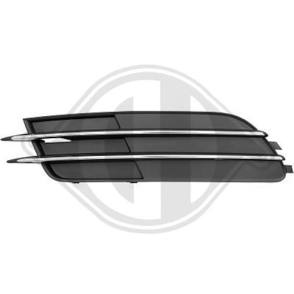 AUDİ A6 2011-2014 TAMPON IZGARASI SİSSİZ VE KROMLU TİP SOL TARAF