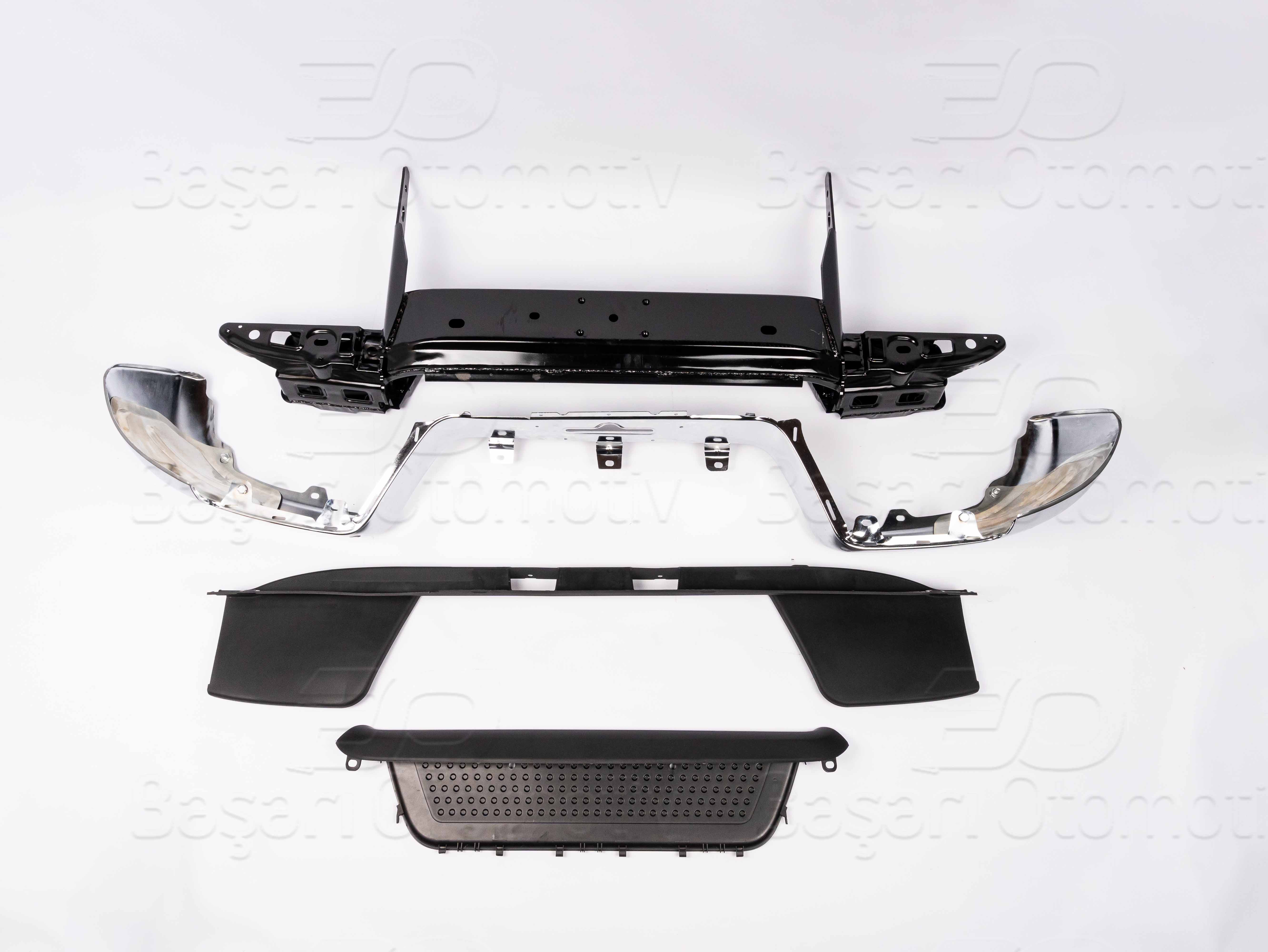 AMAROK 2010-2020 TAMPON SETI SENSORLÜ NİKELAJLI + TAMPON DEMİRİ + BASAMAK