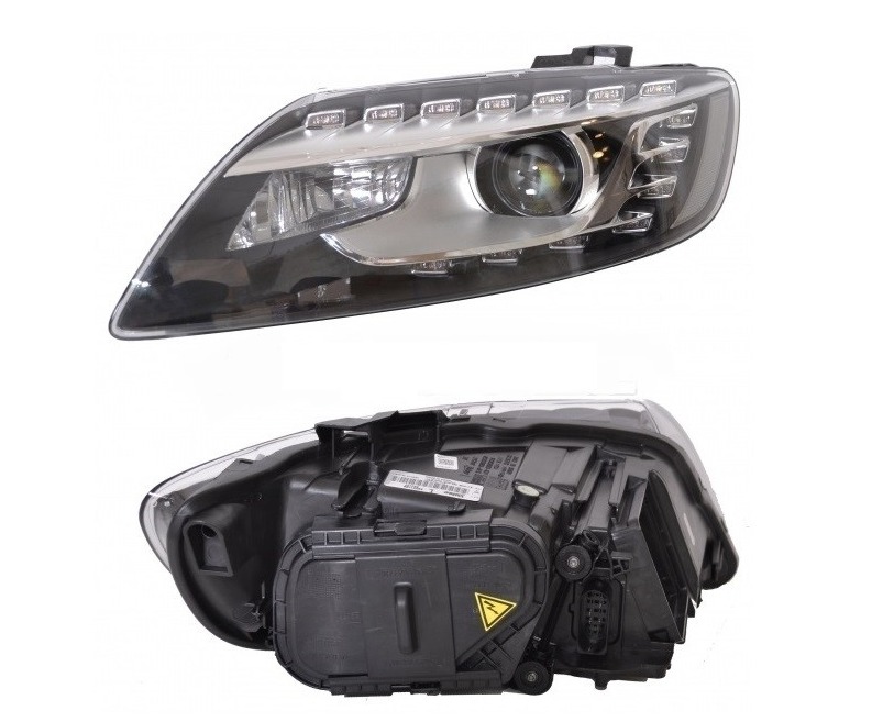AUDİ Q7 2010-2015 ÖN SOL FAR XENON LEDLİ TEK BEYİNLİ TİP (BEYİN+AMPÜLLÜ) TAİWAN MALI